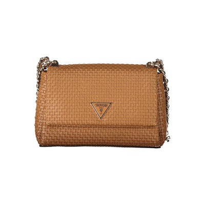 Sac à main Guess Jeans en polyéthylène marron