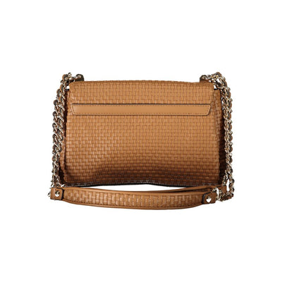 Sac à main Guess Jeans en polyéthylène marron