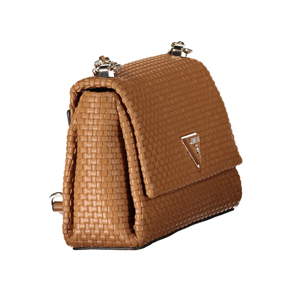 Sac à main Guess Jeans en polyéthylène marron
