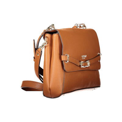 Sac à main Guess Jeans en polyéthylène marron