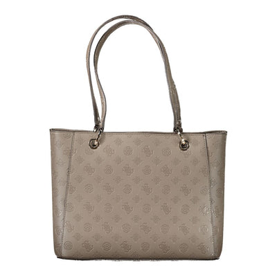 Sac à main Guess Jeans en polyéthylène marron