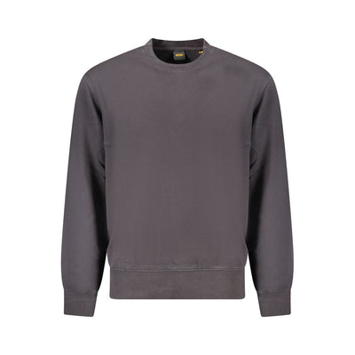 Pull en coton noir Hugo Boss