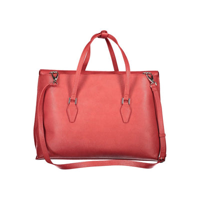 Sac à main en polyéthylène rouge Mario Valentino