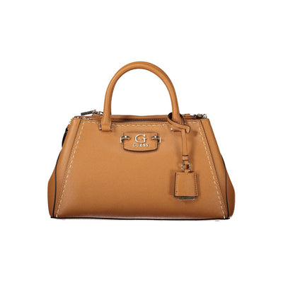 Sac à main Guess Jeans en polyéthylène marron