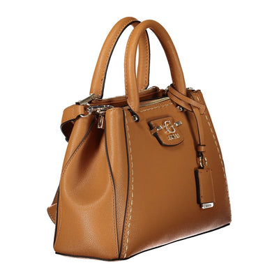 Sac à main Guess Jeans en polyéthylène marron
