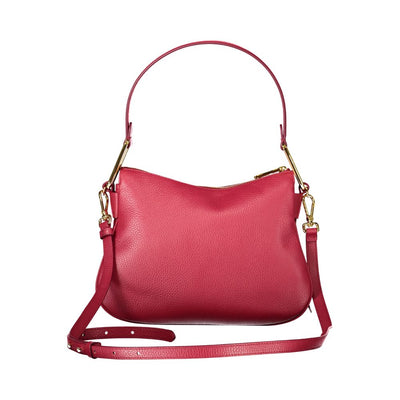Sac à main en cuir rouge Coccinelle