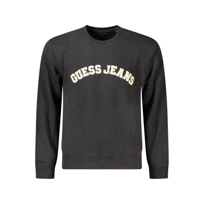 Pull en coton noir Guess Jeans