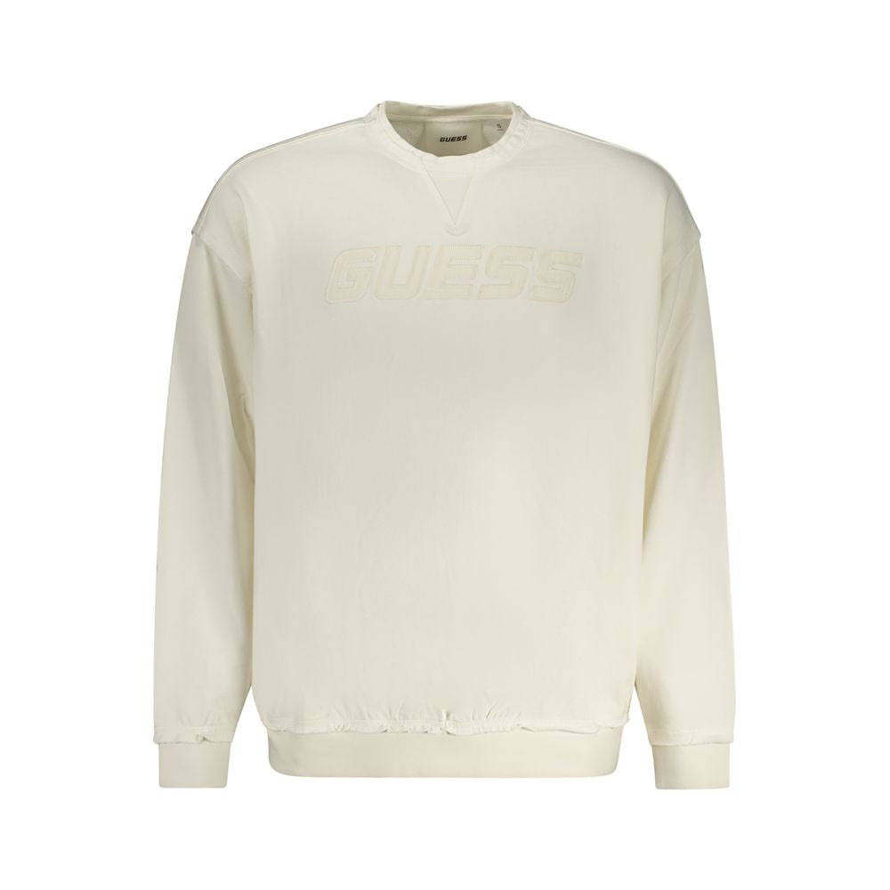Pull en coton blanc Guess Jeans