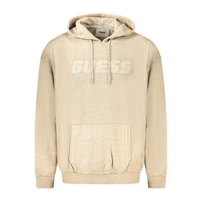 Pull en coton beige Guess Jeans