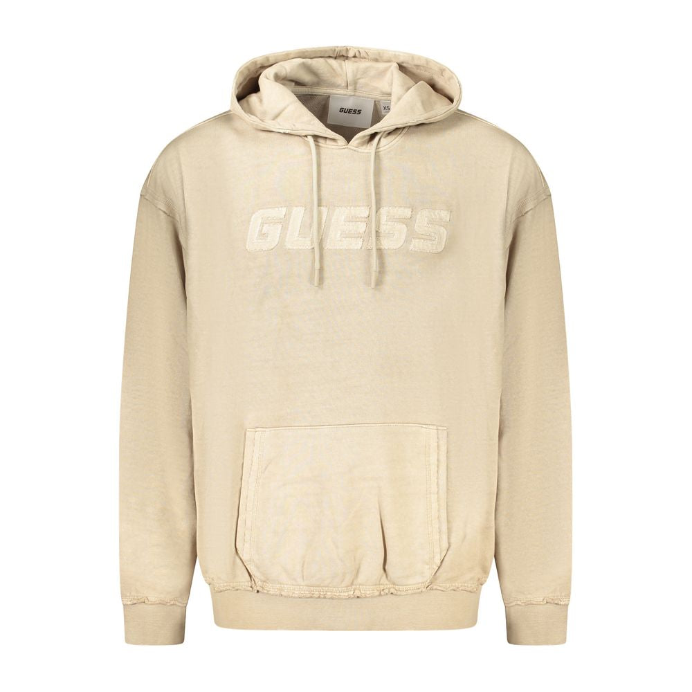 Pull en coton beige Guess Jeans