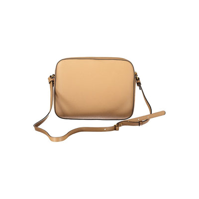 Sac à main en cuir marron Coccinelle