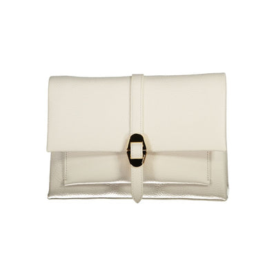 Sac à main en cuir blanc Coccinelle