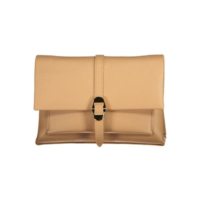 Sac à main en cuir marron Coccinelle