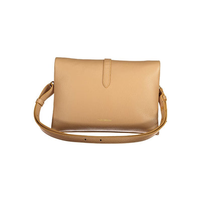 Sac à main en cuir marron Coccinelle
