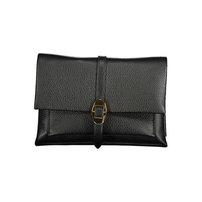 Sac à main en cuir noir Coccinelle