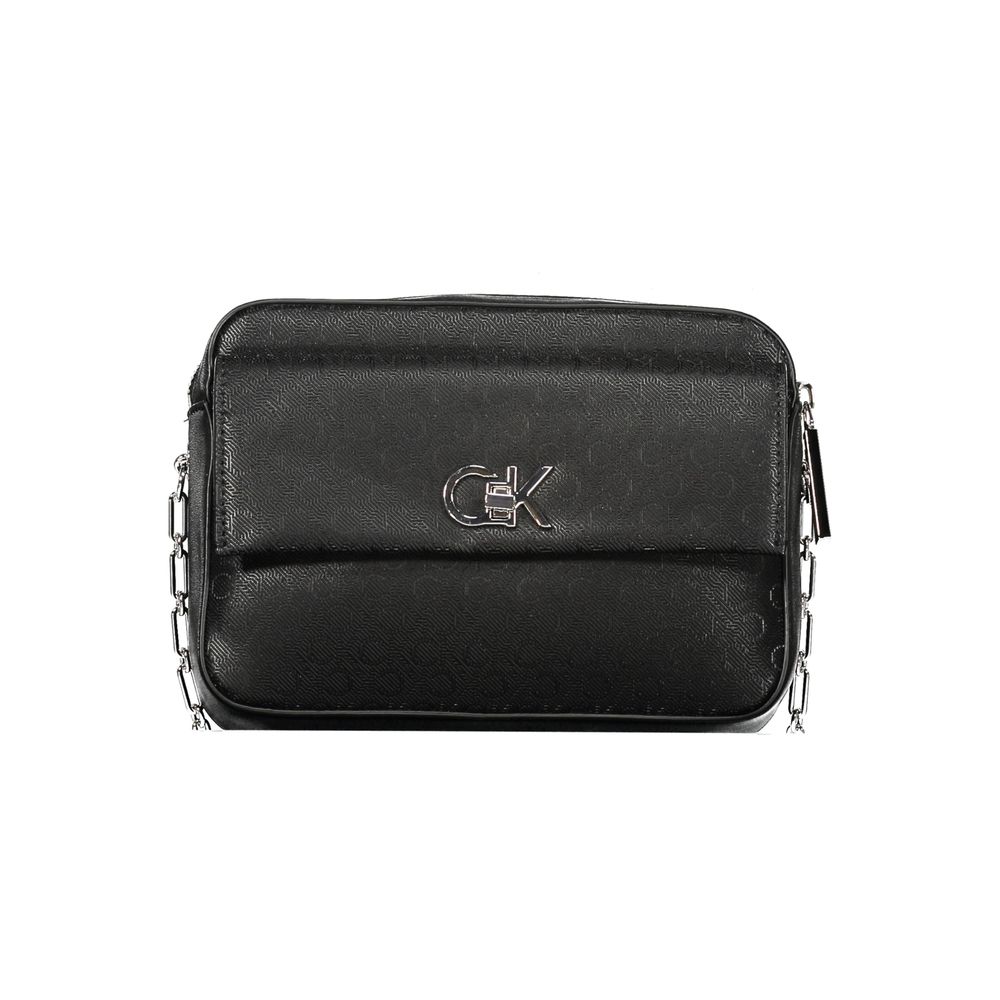 Sac à main en polyester noir Calvin Klein