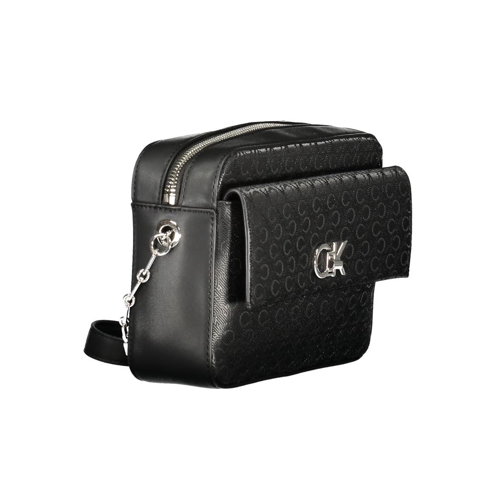 Sac à main en polyester noir Calvin Klein