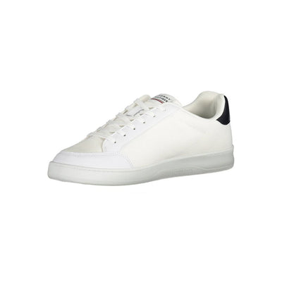 Tommy Hilfiger witte polyester sneaker