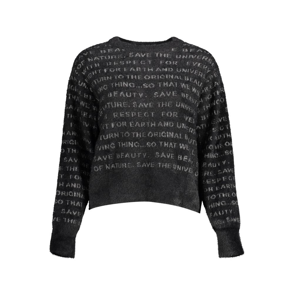 Pull en polyester noir Desigual