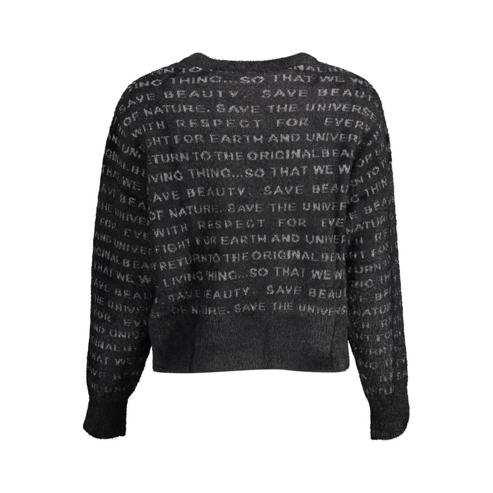 Pull en polyester noir Desigual