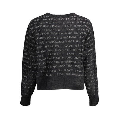 Pull en polyester noir Desigual