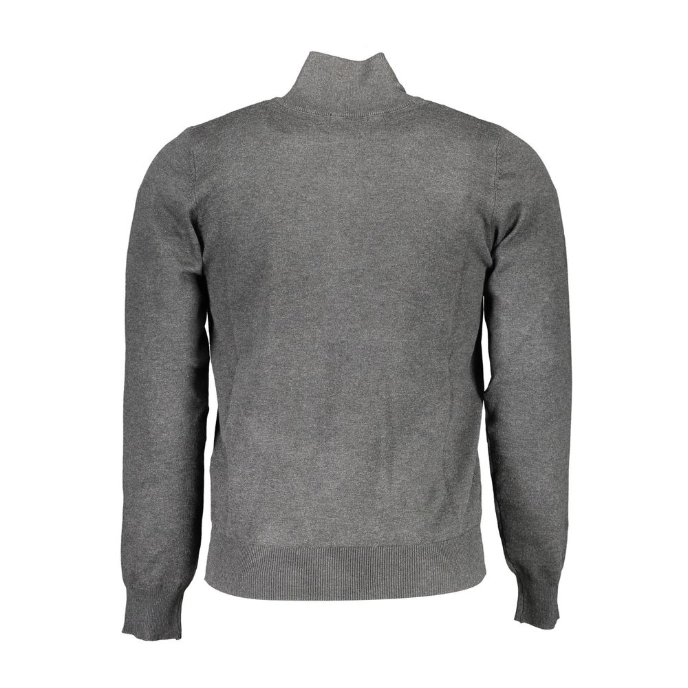 Pull en nylon gris US Grand Polo