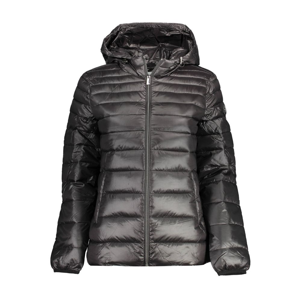 US POLO ASSN. Zwarte nylon jassen en jassen