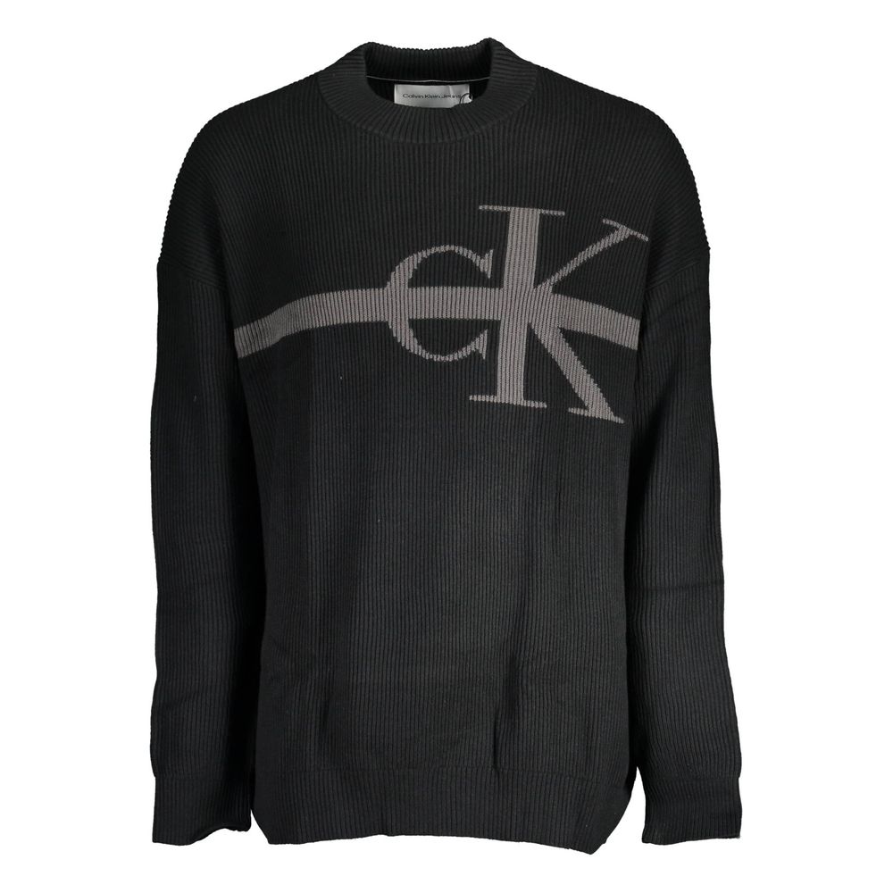 Pull en coton noir Calvin Klein