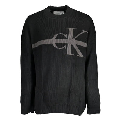 Pull en coton noir Calvin Klein