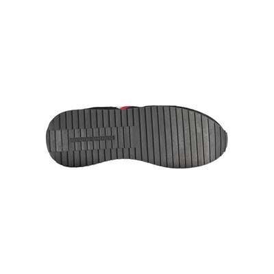 Tommy Hilfiger zwarte polyester sneaker