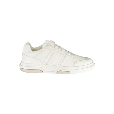 Tommy Hilfiger witte polyester sneaker