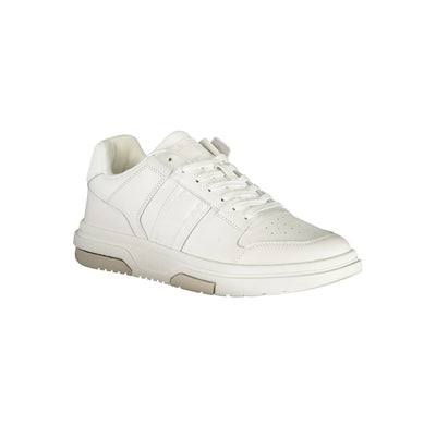 Tommy Hilfiger witte polyester sneaker