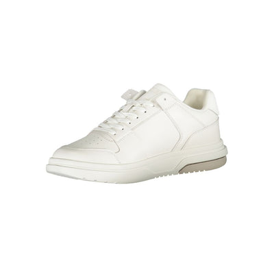 Tommy Hilfiger witte polyester sneaker