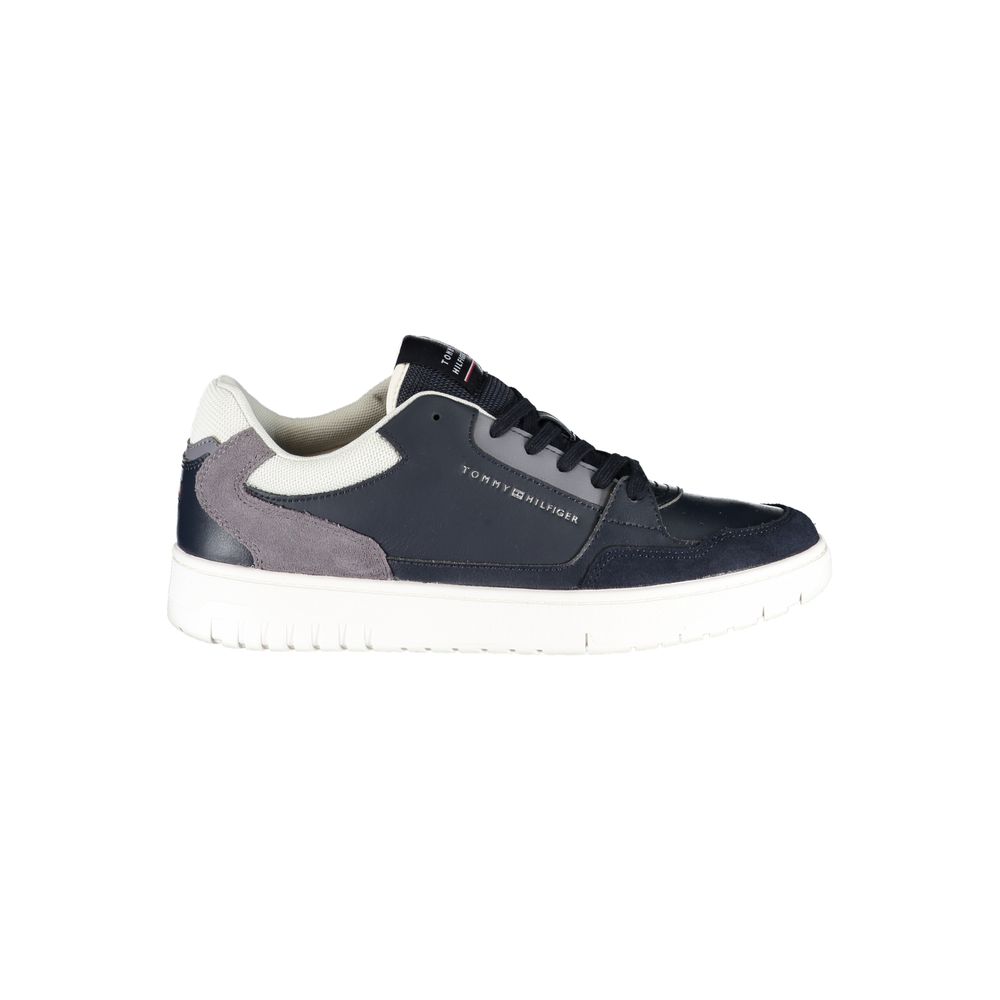 Tommy Hilfiger blauwe polyester sneaker