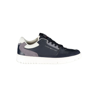 Tommy Hilfiger blauwe polyester sneaker