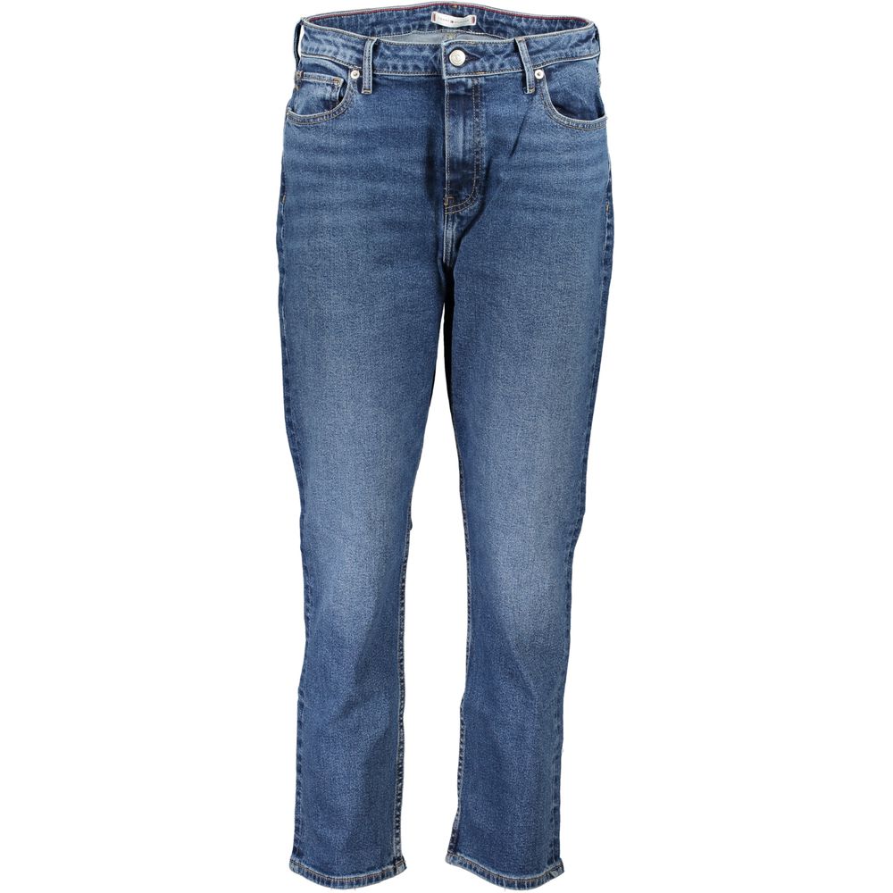 Jean Tommy Hilfiger bleu en coton pour femme