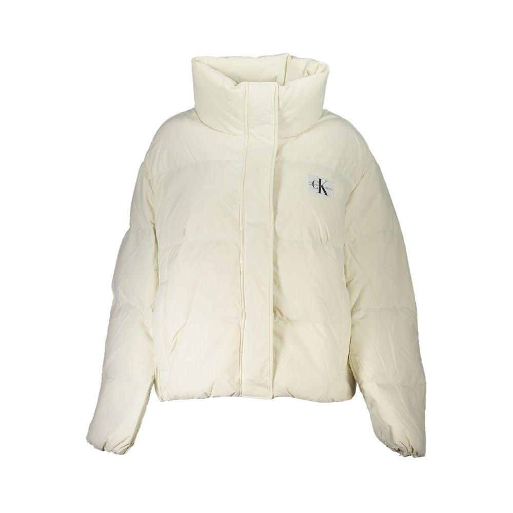 Calvin Klein Witte Polyamide Jassen &amp; Jassen