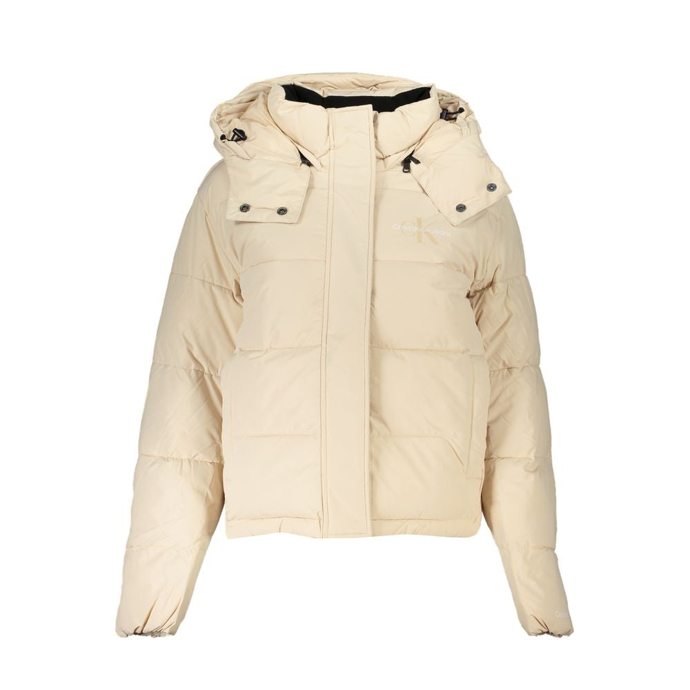 Calvin Klein Beige Polyester Jassen &amp; Jassen