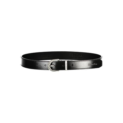 Calvin Klein zwarte leren riem