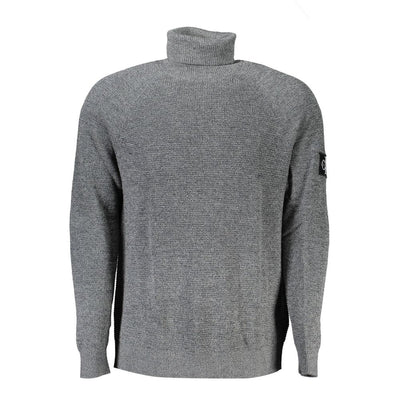 Pull en laine gris Calvin Klein