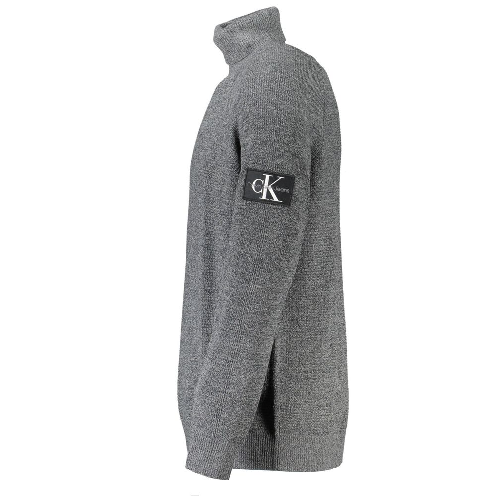 Pull en laine gris Calvin Klein