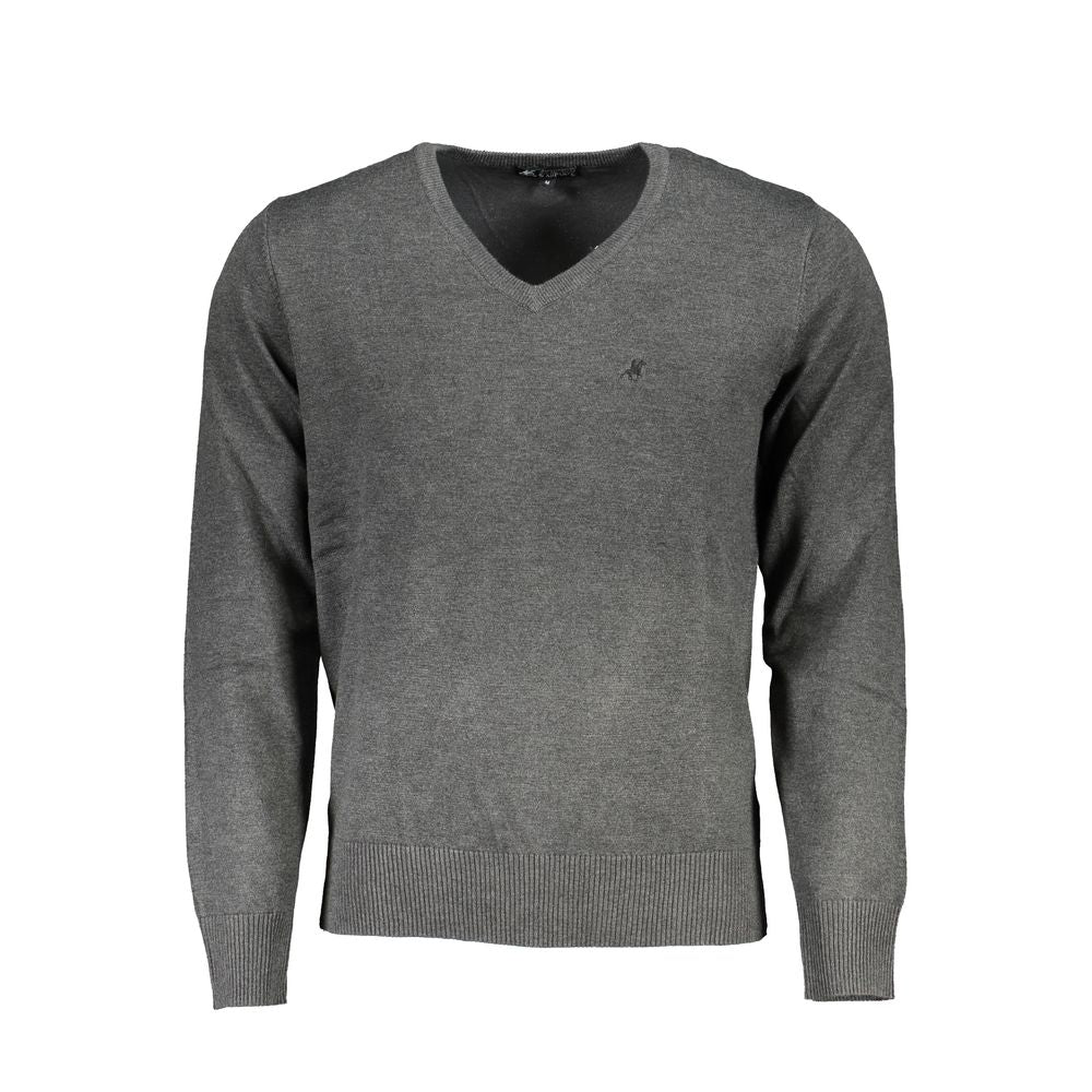 Pull en nylon gris US Grand Polo