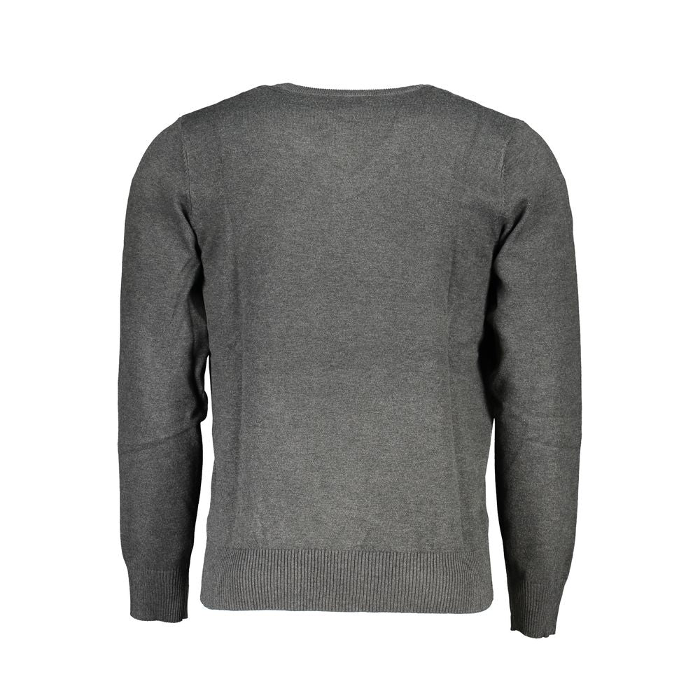 Pull en nylon gris US Grand Polo