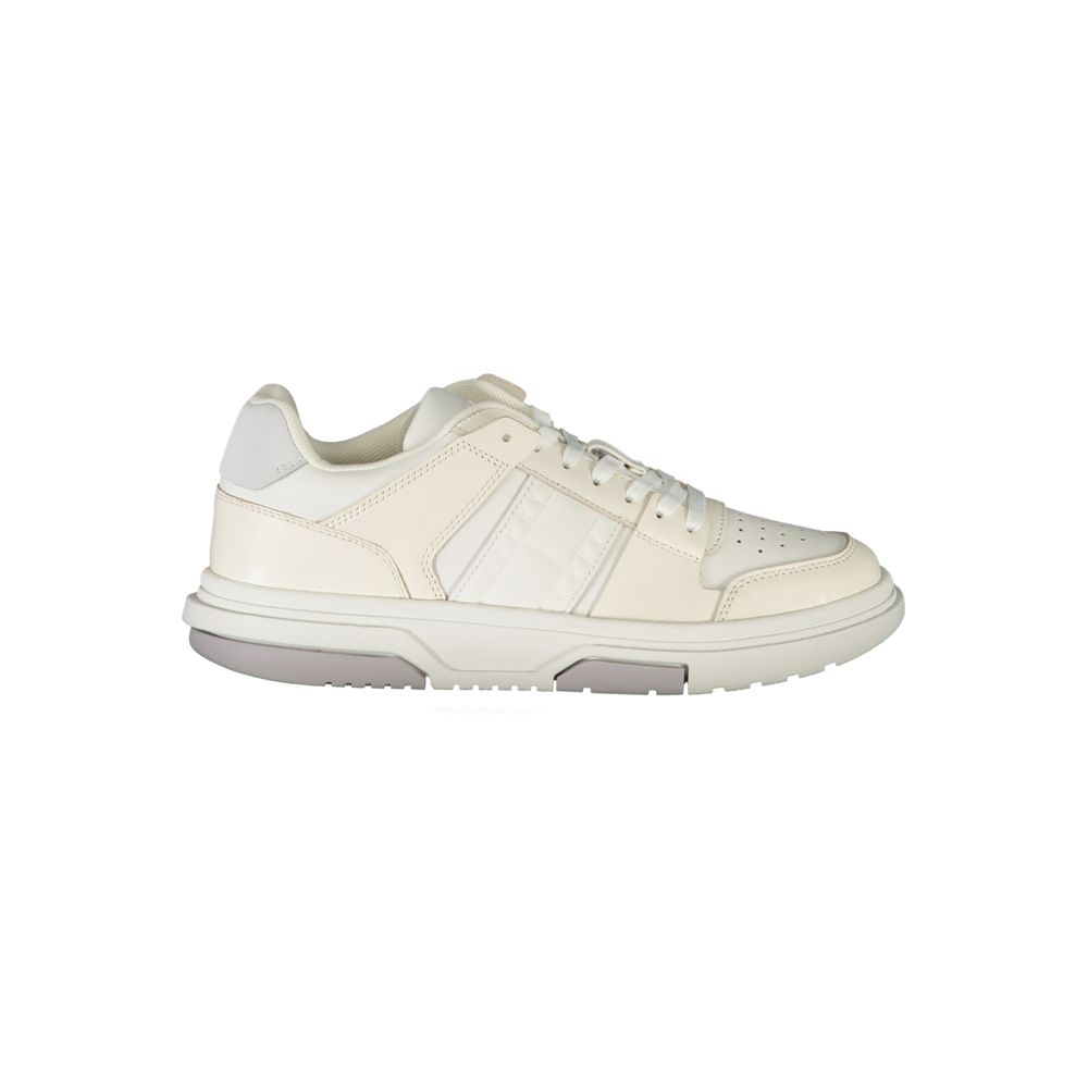 Tommy Hilfiger witte polyester sneaker