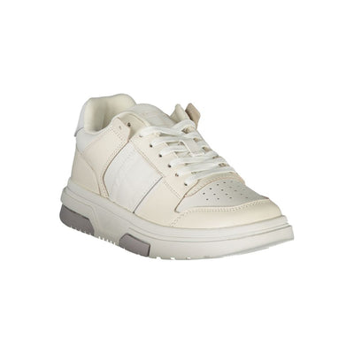 Tommy Hilfiger witte polyester sneaker