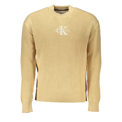 Pull en coton beige Calvin Klein