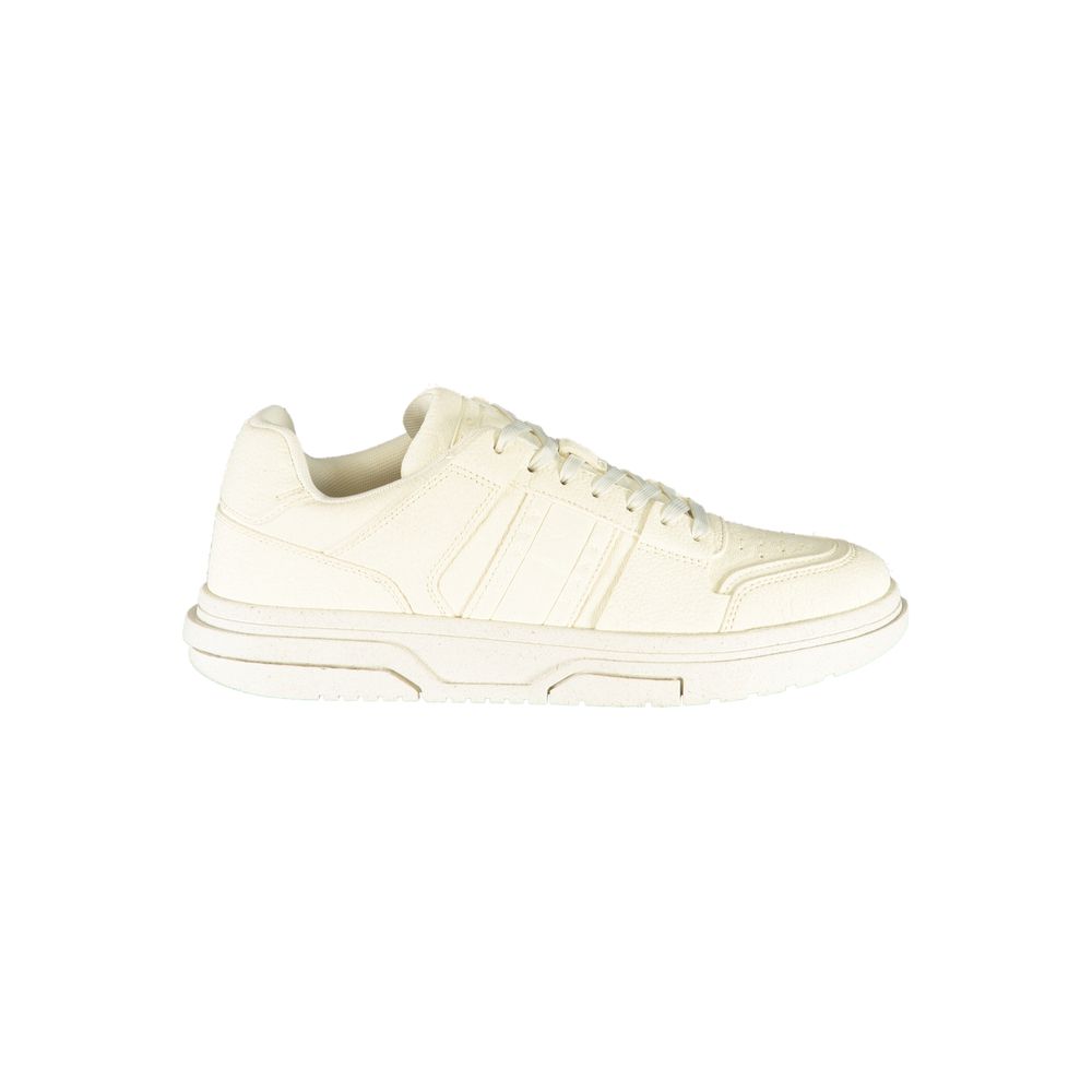 Tommy Hilfiger witte polyester sneaker