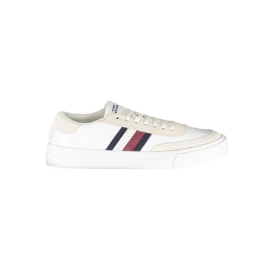Tommy Hilfiger witte polyester sneaker