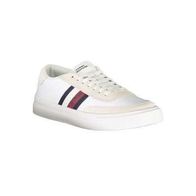 Tommy Hilfiger witte polyester sneaker
