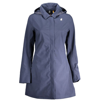 K-WAY Blauwe Polyester Jassen &amp; Jassen